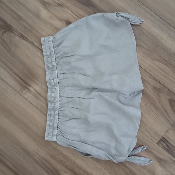 Aritzia, Wilfred, XS linen shorts, stone/grey - Picture 2 of 5